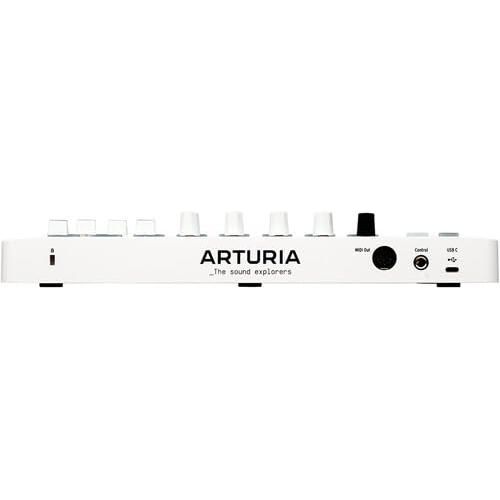 Arturia MiniLab 3 Mini Hybrid Keyboard Controller Bundle w/ESI Audio Interface, ESI MoCo Controller, Pro USB Cable & Liquid Audio Polishing Cloth