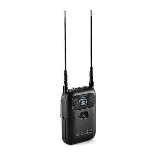 Shure SLXD35 Portable Digital Wireless Plug-On System with SLXD3 Plug-On Transmitter and SLXD5 Single-Channel Portable Receiver | G58 Band (470-514 MHz)