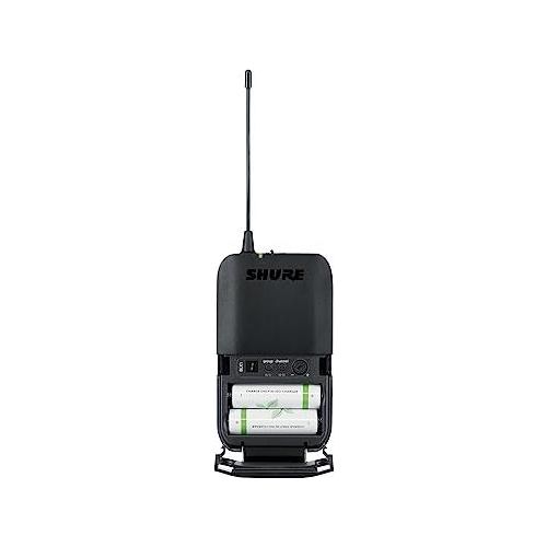 Shure BLX14R/SM35 UHF Wireless Microphone System - Perfect for Speakers, Performers, Presenting - 14-Hour Battery Life, 300 ft Range | SM35 Headset Mic, Single Channel Rack Mount Receiver | H9 Band