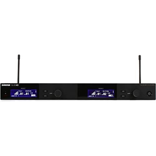 Shure SLXD4D Dual Channel Wireless Receiver (Transmitters Sold Separately)