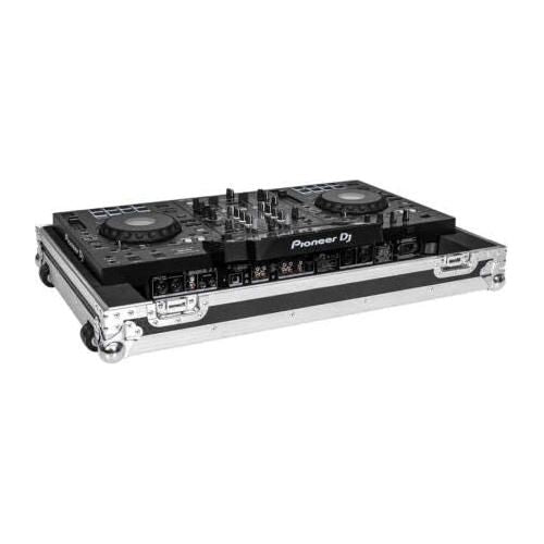 Headliner Low Profile Flight Case with Wheels, Compatible with XDJ-RX3, Black (HL10006)