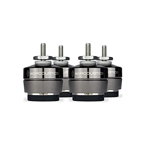 IsoAcoustics Gaia Series Isolation Feet for Speakers & Subwoofers (Set of 4)