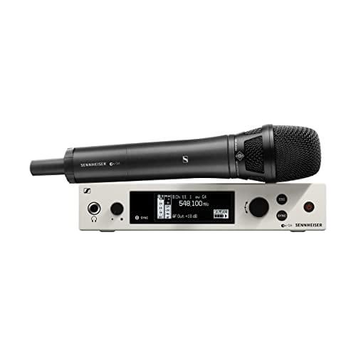 Sennheiser Ew 500 handheld wireless w/ Neumann KK205 Capsule GW1 (558-608Mhz),Black