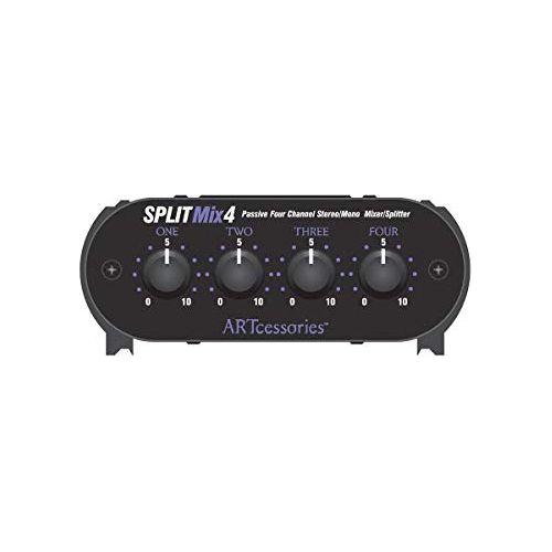 ART SPLITMix4 - 4-Channel 1/4" Stereo Input Passive Splitter / Mixer