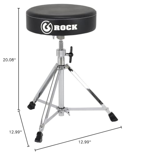 GIBRALTAR Drum Stool 9000 Series Round Pro Series