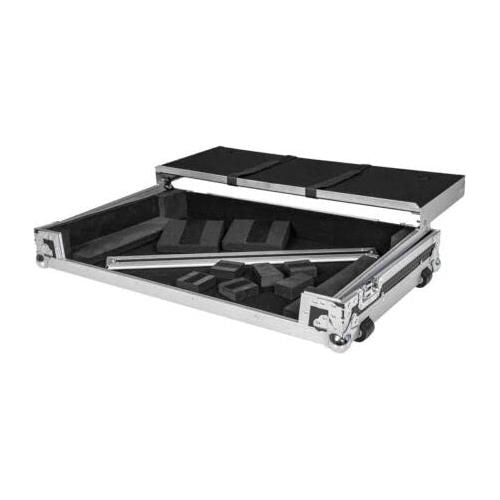 Headliner Flight Case with Laptop Platform & Wheels, Compatible with DDJ-REV7 (HL10008)