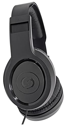 Samson SR350 Over Ear Stereo Headphones, (SASR350),Black