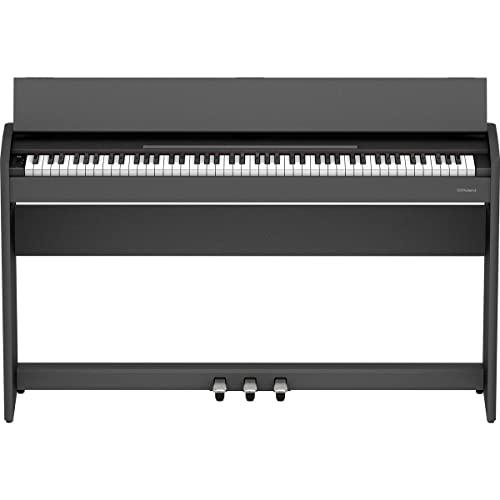 Roland F107 Digital Streamlined and Affordable Home Piano with Attractive Modern Design | Perfect for Beginners | Class-Leading Sound and Playability | Onboard Bluetooth