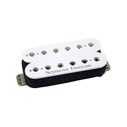 Seymour Duncan 11103-70-W TB-11 Custom Custom Trembucker Pickup, White Cover