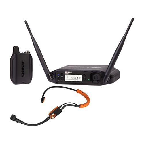 Shure GLX-D+ Dual Band Pro Digital Wireless Headworn Wireless Microphone System for Church