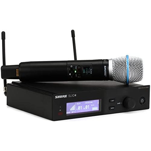 Shure SLXD24/B87A Wireless Microphone System with BETA87A Handheld Vocal Mic