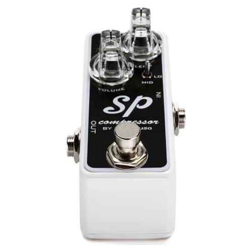 Xotic SP Compressor Guitar Effects Pedal +15dB of Boost Bundle w/ 12x Fender Picks and Liquid Audio Polishing Cloth