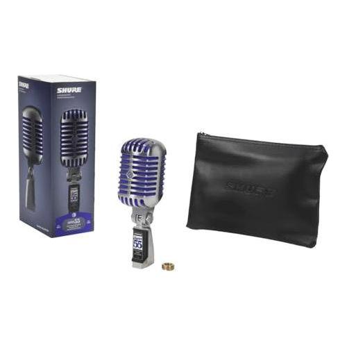 Shure Super 55 Deluxe Supercardioid Dynamic Vocal Microphone