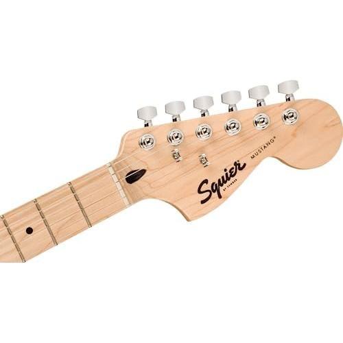 Squier Sonic Mustang Electric Guitar, with 2-Year Warranty, Flash Pink, Maple Fingerboard