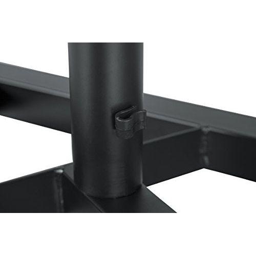 Gator Frameworks Studio Monitor Stands with Adjustable Height and Locking Saftey Pin; Pair (GFW-SPK-SM50)