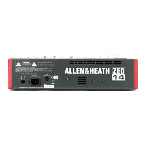 Allen & Heath ZED-22FX Multipurpose 22-Channel Mixer with FX for Live Sound and Recording