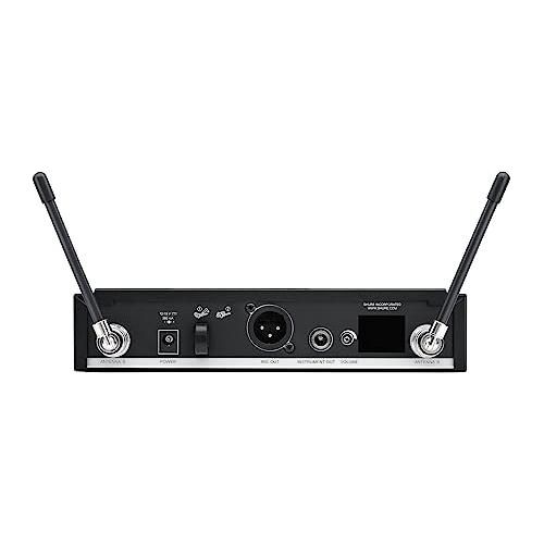 Shure BLX14R/SM35 UHF Wireless Microphone System - Perfect for Speakers, Performers, Presenting - 14-Hour Battery Life, 300 ft Range | SM35 Headset Mic, Single Channel Rack Mount Receiver | H9 Band