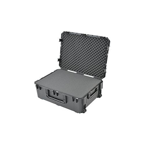 SKB 3I-3424-12BC iSeries 34" x 24" x 12" w/Wheels Cubed Foam, Black