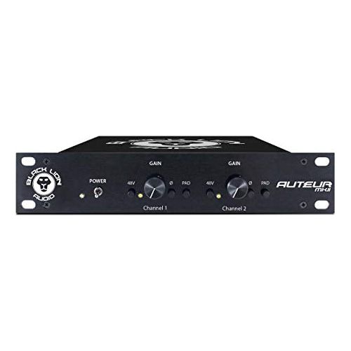 Black Lion Audio Auteur MK2 Dual Channel Microphone Preamp