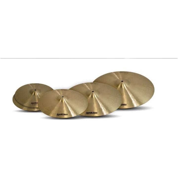 Dream Cymbals and Gongs IGNCP4-U Ignition 4 Piece Cymbal Pack 14"/16"/18"/20" Cymbals Bundle w/Liquid Audio Polishing Cloth