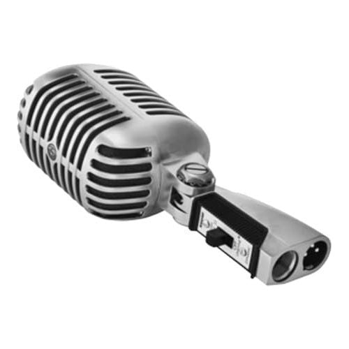 Shure 55SH Series II Iconic Microphone - Vintage Style, Rich Sound Quality, Rugged Construction, Shock-Mounted Noise Reduction for Vocals & Instruments-Perfect for Live Performances & Studio Recording