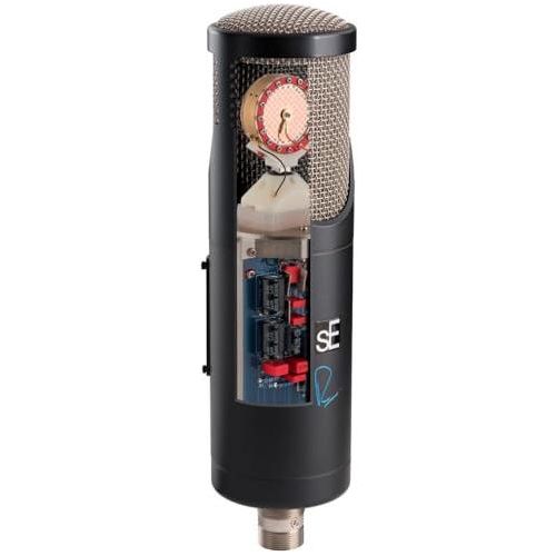 Liquid Audio sE Electronics RNT Rupert Neve Multi-Pattern Large-Diaphragm Tube Microphone Bundle w/Pig Hog PHM10 8mm Mic Cable Polishing Cloth