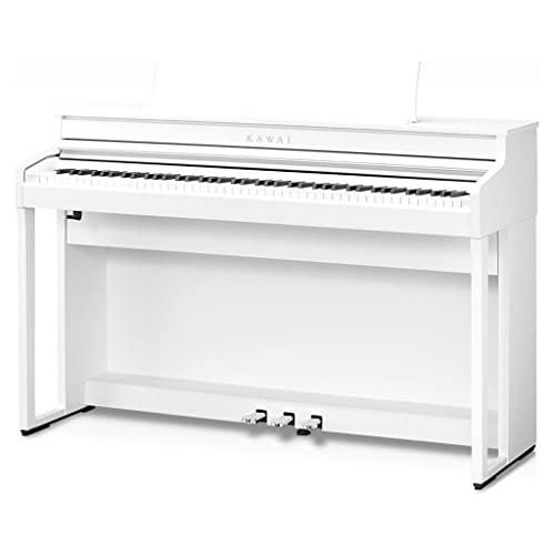 Kawai CA401 88-Key Digital Piano with Bench, Satin White