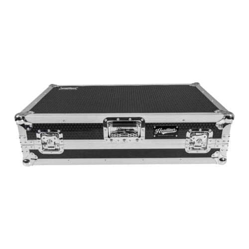 Headliner Flight Case with Laptop Platform & Wheels, Compatible with DDJ-REV7 (HL10008)