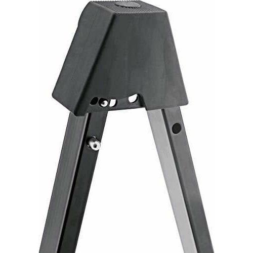 K&M Konig & Meyer Guitar Stand | Fits Electric Guitars | For Adult and Youth Musicians | Black