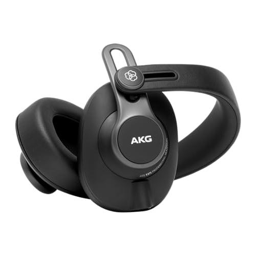 AKG Pro Audio Over-Ear, Closed-Back, Foldable Studio Headphones