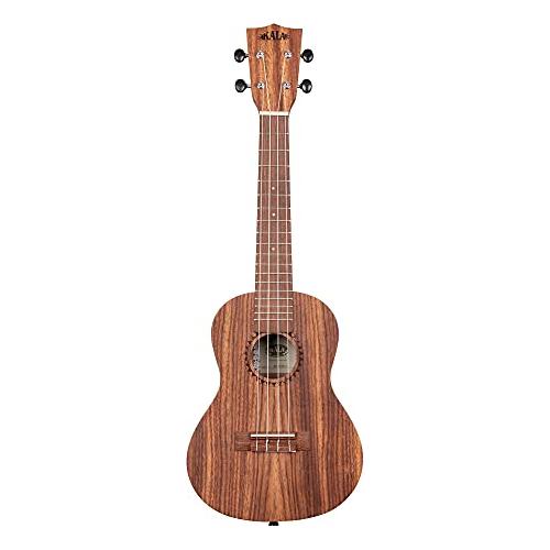 Kala Brand Music Co. Teak Collection, 4-String Ukulele, Natural, Concert (KA C)