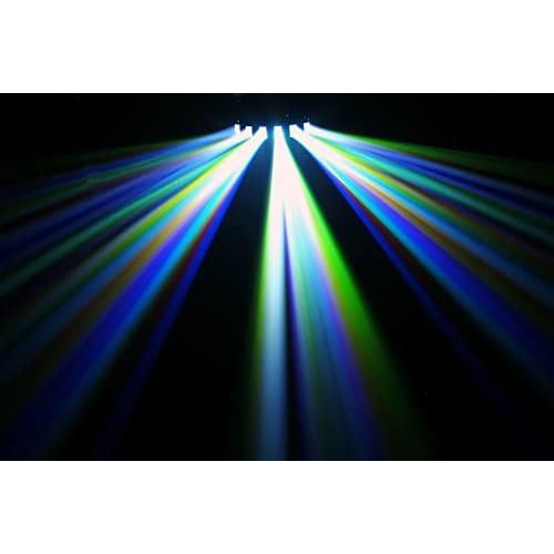 CHAUVET DJ Derby X RGB LED Derby w/Static, Blackout, Strobe Effect Light & Automated/Sound Active Programs