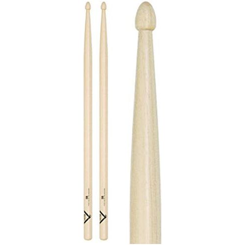 Vater Sugar VSMP5BW Maple Drumsticks Power 5B Wood Tip Drumsticks