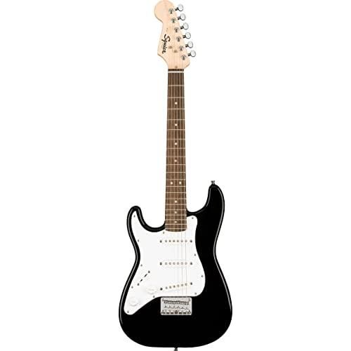 Squier by Fender Mini Strat, Laurel Fingerboard, Black, LH