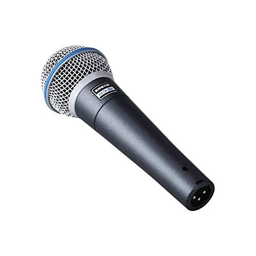 Shure BETA 58A Supercardioid Dynamic Microphone with High Output Neodymium Element for Vocal/Inst