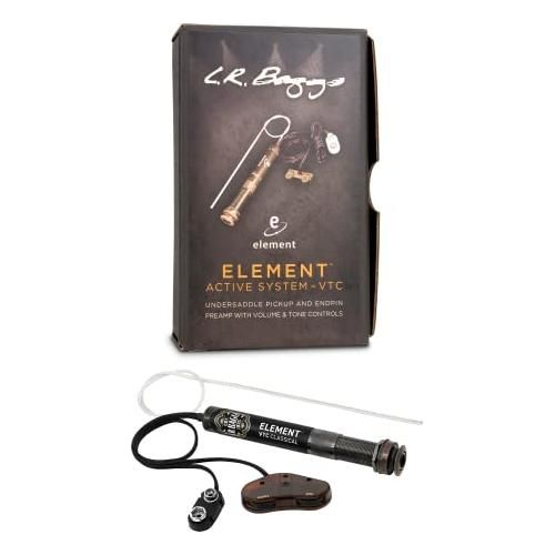 LR Baggs EAS-VTC-N Element Active System with Volume and Tone Control for Nylon String Guitar