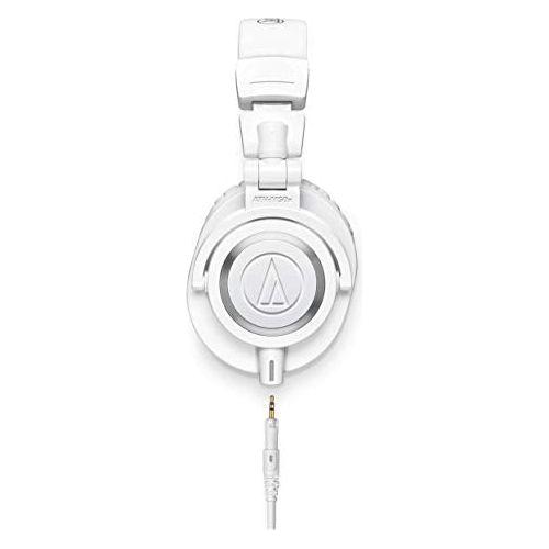 Audio-Technica ATH-M50xWH Professional Studio Monitor Headphones