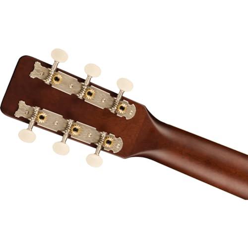 Grestch Jim Dandy Parlor 6-String Right-Handed Acoustic Guitar with Walnut Fingerboard and Nato C-Shaped Neck (Frontier Satin)