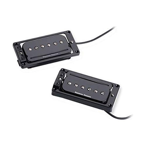 Seymour Duncan 11303-03-B1 P-Rails with LP Triple Shot Set (Arched Top) - Black