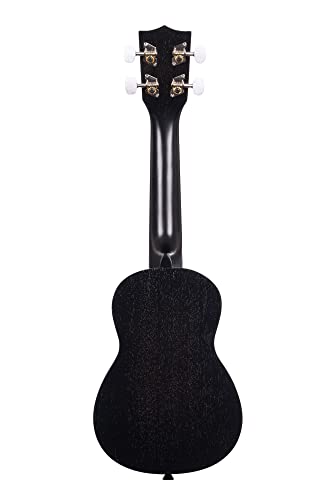 Kala Brand Music Co., 4-String Ukulele, Black (KA-15S-BLK)