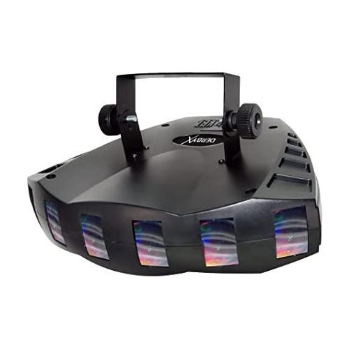 CHAUVET DJ Derby X RGB LED Derby w/Static, Blackout, Strobe Effect Light & Automated/Sound Active Programs