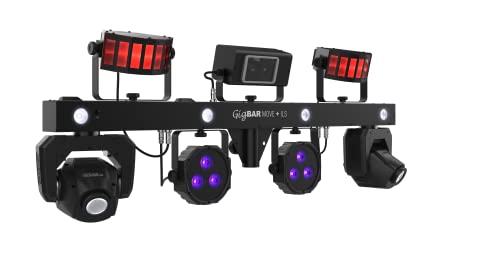 CHAUVET DJ (CHDDJ) LED Lighting, Black (GigBAR Move + ILS)