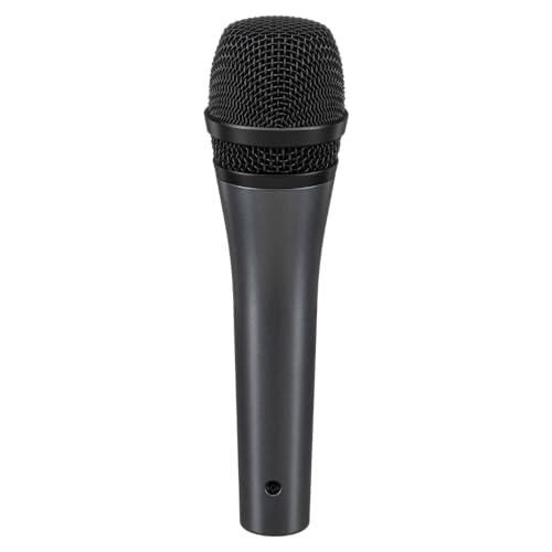 Liquid Audio Sennheiser E 835-S Cardioid Dynamic Vocal Microphone Bundle w/Pig Hog PHM10 8mm Mic Cable Polishing Cloth