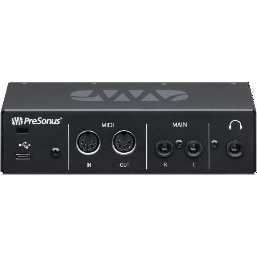 PreSonus Revelator io24 USB-C Compatible Audio Interface with Integrated Loopback Mixer and Effects for Streaming, Podcasting, and More