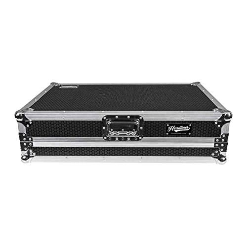 Headliner Flight Case with Laptop Platform, Compatible with DDJ-REV7 (HL10007)