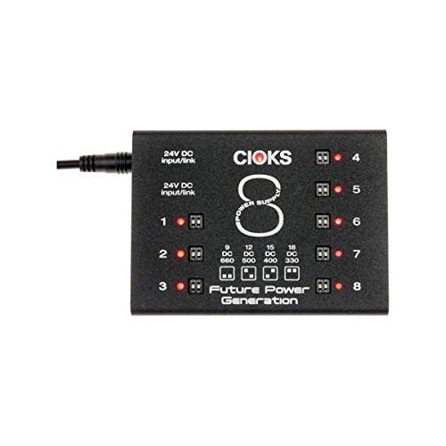 CIOKS CIOKS 8 8-output Isolated Guitar Pedal Power Supply Expander Kit