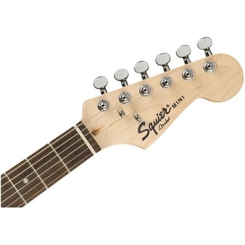 Squier by Fender Mini Stratocaster Beginner Electric Guitar - Indian Laurel Fingerboard