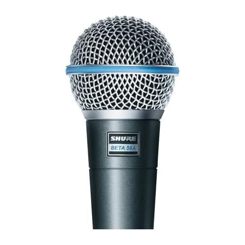 Shure BETA 58A Supercardioid Dynamic Microphone with High Output Neodymium Element for Vocal/Inst