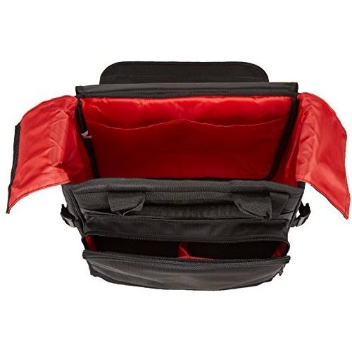 Magma LP Bag 40 II DJ Record Bag (Black/Red)