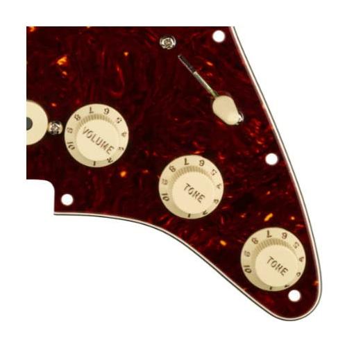 Fender Pre-Wired Strat Pickguard, Custom '69 SSS Electric Guitar Electronics